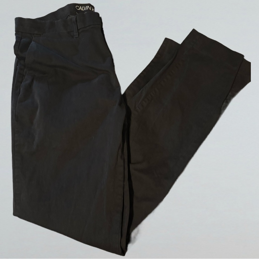 Men’s Black Calvin Klein Chino Dress Pants